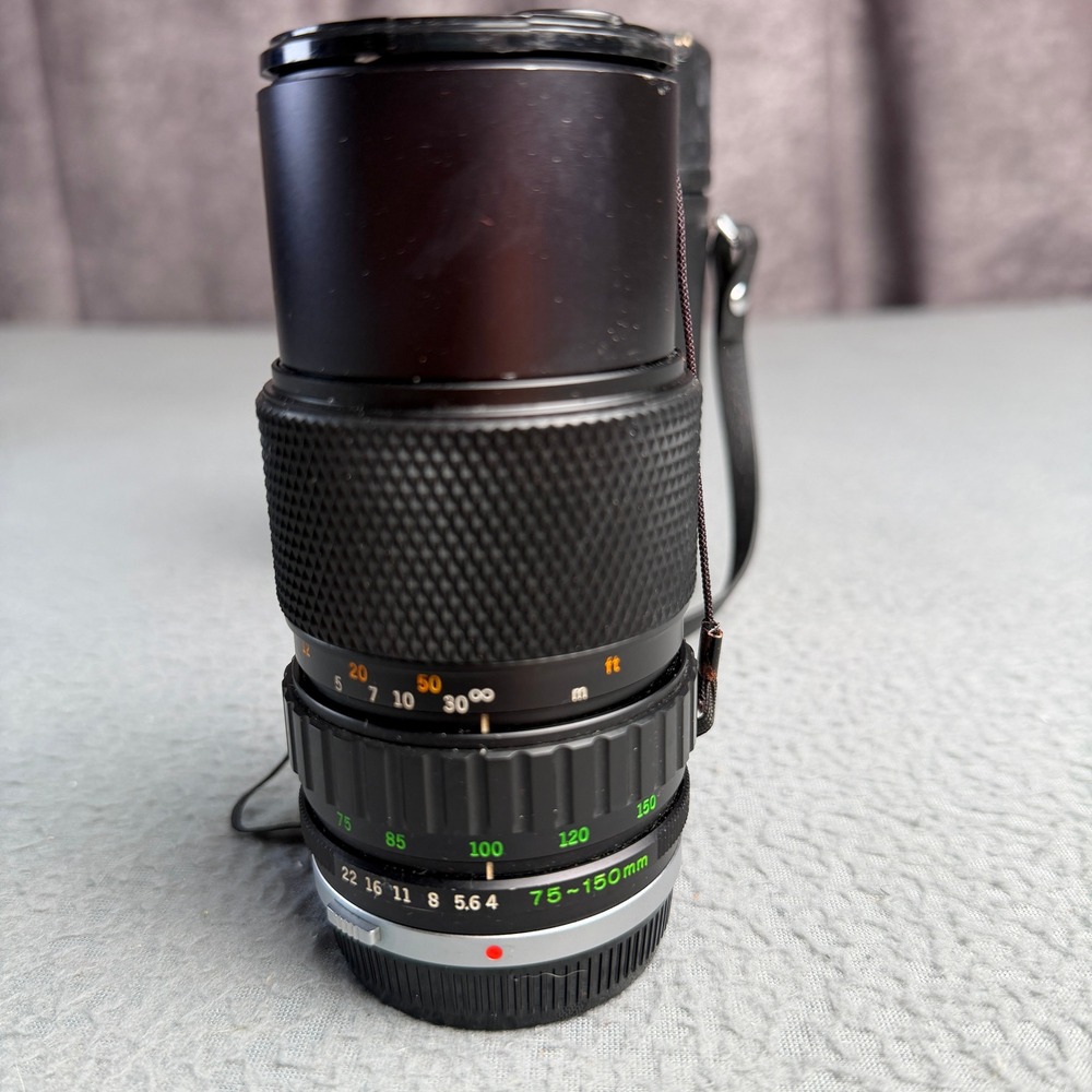 Olympus OM-System Zuiko Auto-Zoom 75-150mm f4 Lens with Case Tested